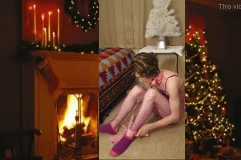 Fays Christmas peculiar palpitating cumshot