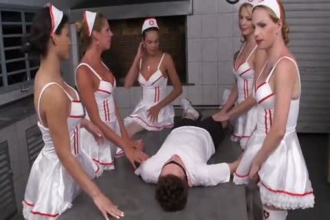 Nurses enjoy hammering gorgeous Stranger