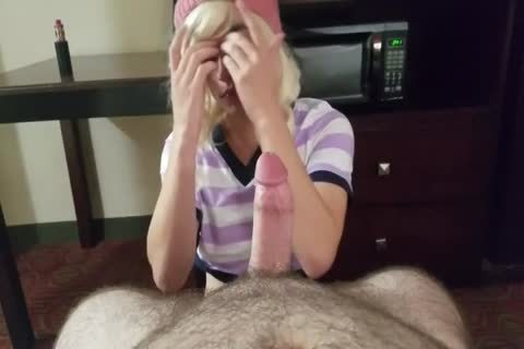 18 Year Old Sissy Sucks 75 Year Old Daddy (Rims Him!)