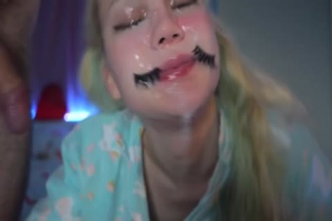 bang tranny Blondelashes Right In The face hole Sissy4you.com
