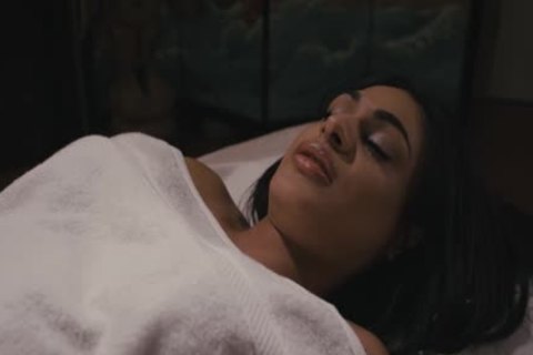 busty Ts Analed By Her dark Masseur