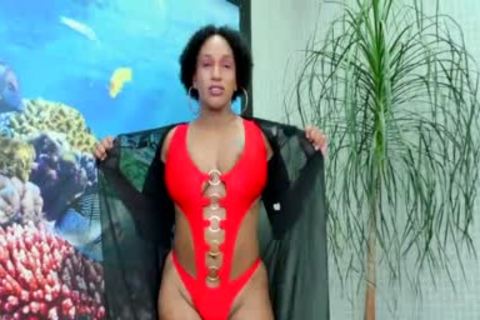 TS Granny Adrieli Pinheiro Self Sucks Her throbbing Horse dick And Cums In face hole