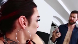 unrepining ladyboy Chelsea Marie Rimmed And Hard wazoo plowed