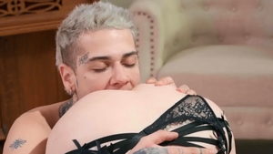 Trans Angels: Natalie Mars is a super slim brunette