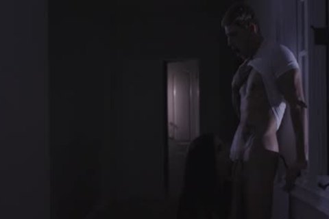 breasty Ts Melanie Brooks blows A dude penis Expertly