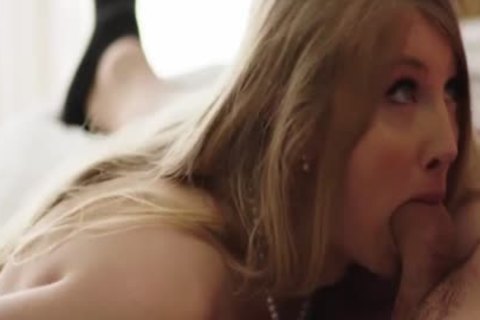 slim blond Ts Janelle Fennec Stretches booty For Pierce Paris dick