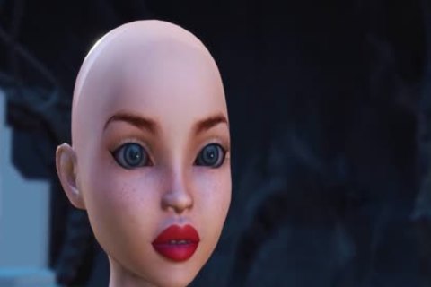 Alien Dickgirl Fucks A Sex Servant In The Mystical Cave On The Exoplanet