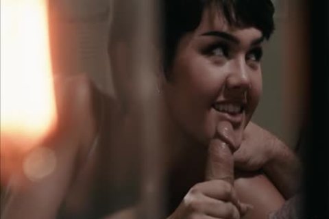 breasty Tbabe Caught Stepdad jerking off