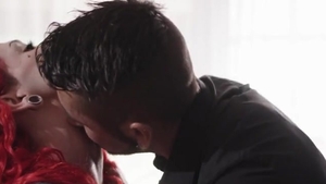 Pan Realtor seduced By A Trans And Female pair