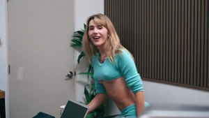 Trans Angels: Sneaky Blowjob Action at Work