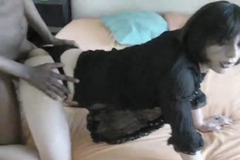 dark teen pounding brunette hair booty